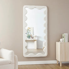 Load image into Gallery viewer, Jacky 170cm Squiggle Mirror White