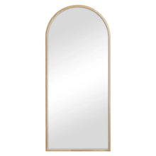 Load image into Gallery viewer, Oakleigh 180cm Arch Solid Oak Full Length Mirror Natural