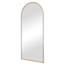 Load image into Gallery viewer, Oakleigh 180cm Arch Solid Oak Full Length Mirror Natural