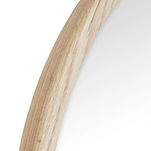 Load image into Gallery viewer, Oakleigh 180cm Arch Solid Oak Full Length Mirror Natural