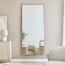 Load image into Gallery viewer, Oakleigh 180cm Rectangle Solid Oak Full Length Mirror Natural