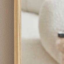 Load image into Gallery viewer, Oakleigh 180cm Rectangle Solid Oak Full Length Mirror Natural