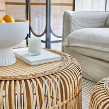 Load image into Gallery viewer, Kelly Set of 2 Rattan Round Coffee Tables