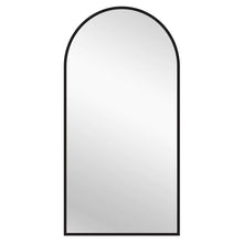 Load image into Gallery viewer, Black Arch Metal Mirror Full Length 100x200 cm