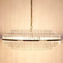 Load image into Gallery viewer, Lawrence Clear Glass Chandelier Pendant Lighting - Short
