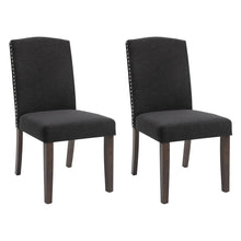 Load image into Gallery viewer, Lethbridge Dining Chair Set of 2 - Charcoal
