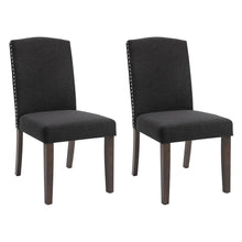 Load image into Gallery viewer, Lethbridge Dining Chair Set of 2 - Charcoal