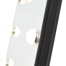 Load image into Gallery viewer, Celebrity LED Tabletop Vanity Mirror 60 cm Black