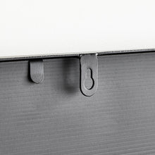 Load image into Gallery viewer, Rectangle Window Iron Frame Mirror 70 cm Black - SML