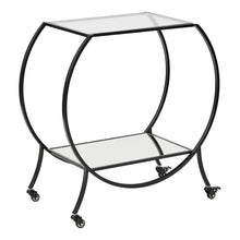 Load image into Gallery viewer, Jordan 86 CM Steel Arch Bar Cart Brass Black