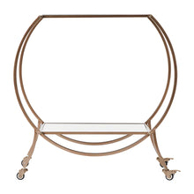 Load image into Gallery viewer, Jordan 86 CM Steel Arch Bar Cart Brass Gold