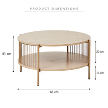 Load image into Gallery viewer, Serena Coffee Table Natural