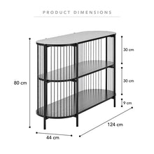 Load image into Gallery viewer, Serena Sideboard / Console Table Black