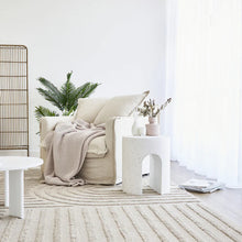 Load image into Gallery viewer, Denada White Terazo Side Table