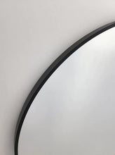 Load image into Gallery viewer, Black Arch Metal Mirror 80x 85 cm - SML