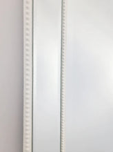Load image into Gallery viewer, Beaded White Full Length Mirror 100x190 cm
