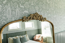 Load image into Gallery viewer, French Vintage Baroque Full-Length Gold Arch Mirror 169 cm