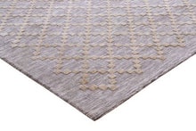 Load image into Gallery viewer, Halo Diamond Pattern Rug - Grey/Ivory - 330x240
