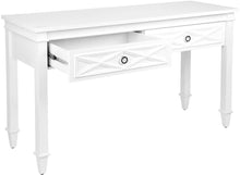 Load image into Gallery viewer, Plantation Console Table - White