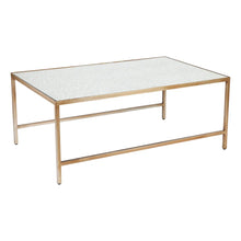 Load image into Gallery viewer, Cocktail Mirrored Nesting Coffee Tables - Antique Gold