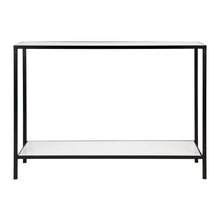 Load image into Gallery viewer, Heston Marble Console Table - Small Black