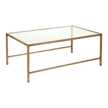 Load image into Gallery viewer, Cocktail Glass Nesting Coffee Table - Antique Gold