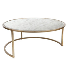 Load image into Gallery viewer, Serene Nesting Coffee Tables - Antique Gold