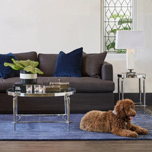 Load image into Gallery viewer, Jak Glass Coffee Table - Nickel