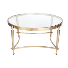 Load image into Gallery viewer, Jak Glass Coffee Table - Gold