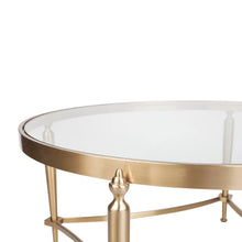 Load image into Gallery viewer, Jak Glass Coffee Table - Gold
