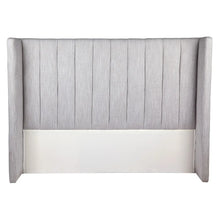 Load image into Gallery viewer, Central Park King Bedhead - Grey Linen