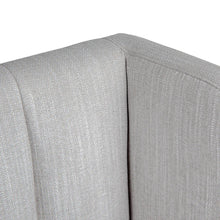 Load image into Gallery viewer, Central Park King Bedhead - Grey Linen