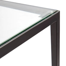 Load image into Gallery viewer, Cocktail Glass Console Table - Small Black