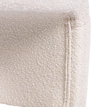 Load image into Gallery viewer, The Curve Bench White Ottoman/Bed End 140 cm