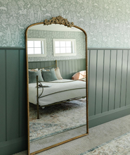 Load image into Gallery viewer, French Vintage Baroque Full-Length Gold Arch Mirror 169 cm