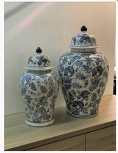 Load image into Gallery viewer, Chinoiserie Tall Ginger Jar - Decorative
