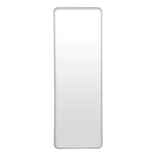 Load image into Gallery viewer, Metal Rectangular Full Length Standing White Metal Frame Mirror