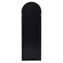 Load image into Gallery viewer, Metal Arch Full Length Standing White Metal Mirror Frame