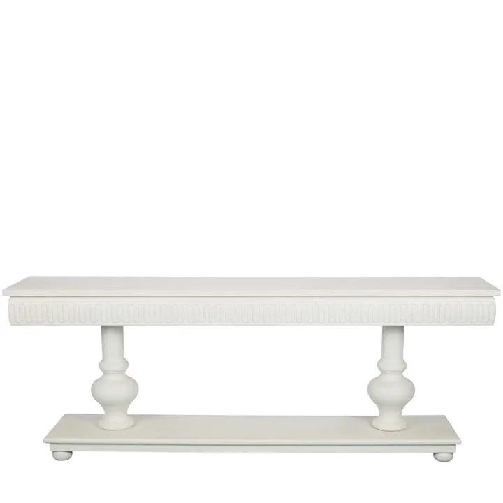 Palmer White Hamptons Console Table