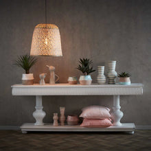 Load image into Gallery viewer, Palmer White Hamptons Console Table