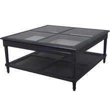 Load image into Gallery viewer, Polo Hamptons Square Coffee Table Black