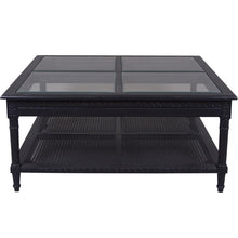 Load image into Gallery viewer, Polo Hamptons Square Coffee Table Black