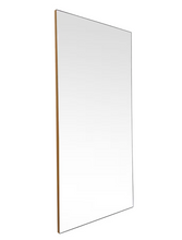 Load image into Gallery viewer, Extra Large Rectangular Full Length Gold Metal Mirror 100x200 cm
