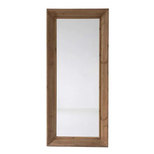 Load image into Gallery viewer, Rustic Timber Full Length Wood Mirror