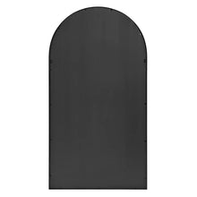 Load image into Gallery viewer, Iron 172cm Arch Iron Black Window Mirror Full Length Large