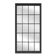Load image into Gallery viewer, Window Style Mirror - Black Rectangle 100x200 cm