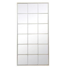 Load image into Gallery viewer, Hamptons Windows White Full Length Mirror 90x180 cm