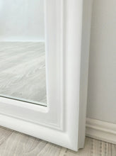 Load image into Gallery viewer, Window Style Mirror - White Rectangle 100x200 cm