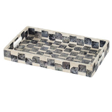Load image into Gallery viewer, Black & White Rectangular Tray - Decorative