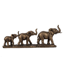 Load image into Gallery viewer, Elephant Family of 3 Statue - Decorative